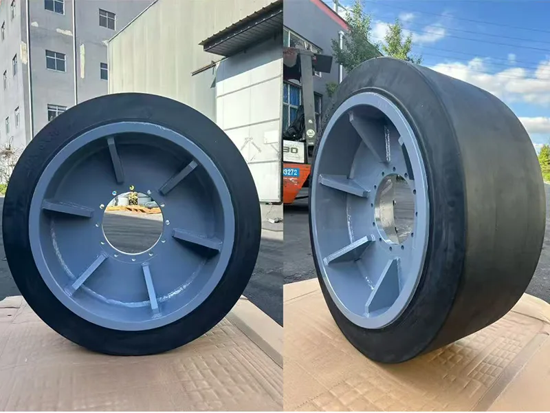 ยางขนาด 40x16x30 ใช้กับสะพานขึ้นเครื่องผู้โดยสาร